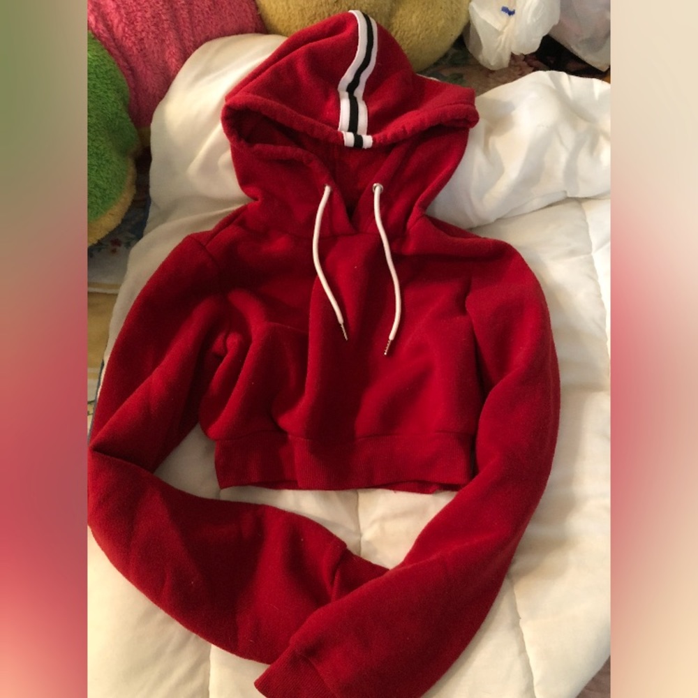 Rue 21 cropped hoodie